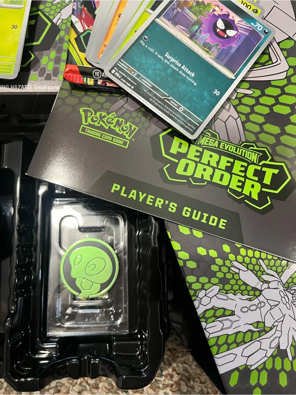 OPENED Pokémon ETB perfect order